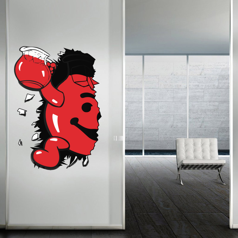  Shopping Jammin Bargains,  shopping bargains, decal, wall, cling, art, koolaid, food, beverage, family guy, funny, college
