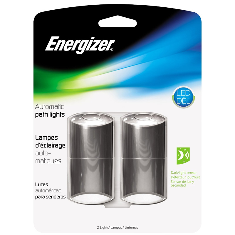 Energizer 2 pk LED Automatic Path Lights – $9.99 ships free by Jammin Butter
