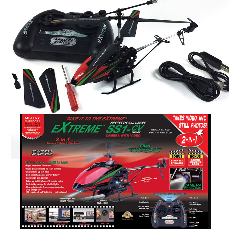 Extreme R/C Drone Helicopter with Camera and Video - $29.99 ships free by Jammin Butter