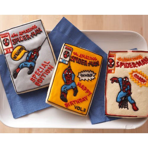 Spider-Man Comic Book Cookie Cutter Set by Williams-Sonoma - $4.99 ships free by Jammin Butter