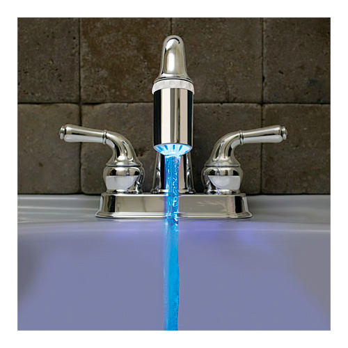 Blue Faucet Light - Add a Brilliant Blue Light Stream To Any Faucet! - SHIPS FREE!