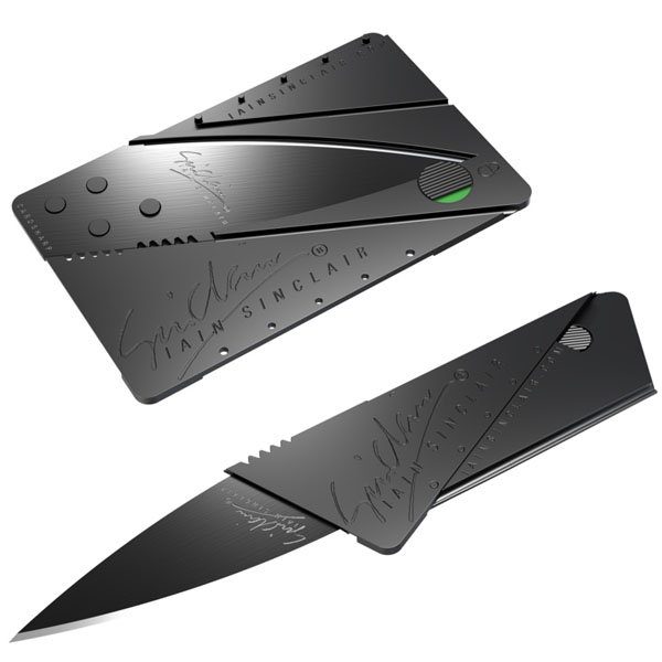 CardSharp 2 Folding Credit Card Knife - SHIPS FREE