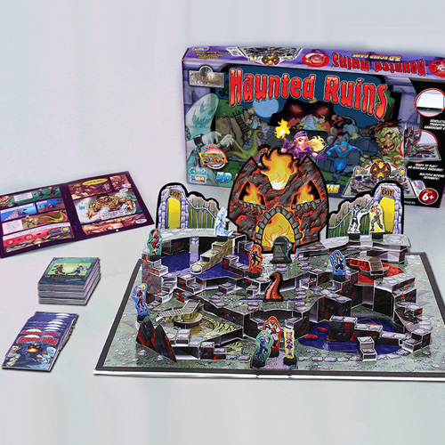 Haunted Ruins - 3D Pop-Up Board Game!