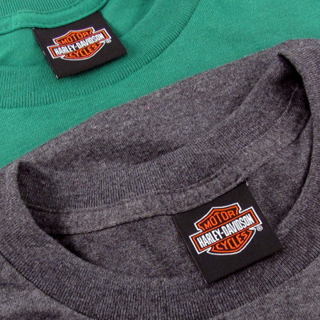 2 Pack Harley Davidson Brand Blank T-Shirts