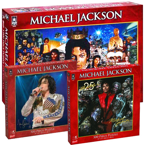 Michael Jackson Puzzle 3 Piece Set
