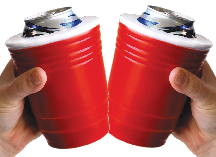SHIPS FREE! 2 Pack - Red Solo Cup Koozies! - Proceed to party!