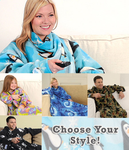 Snuggie In Funky Styles