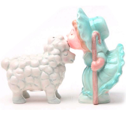 Attractives Magnetic Salt n Pepper Shakers - Little Bow Peep