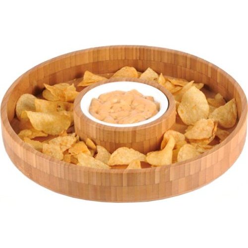 Bamboo Chip And Dip Set - 13 Deals