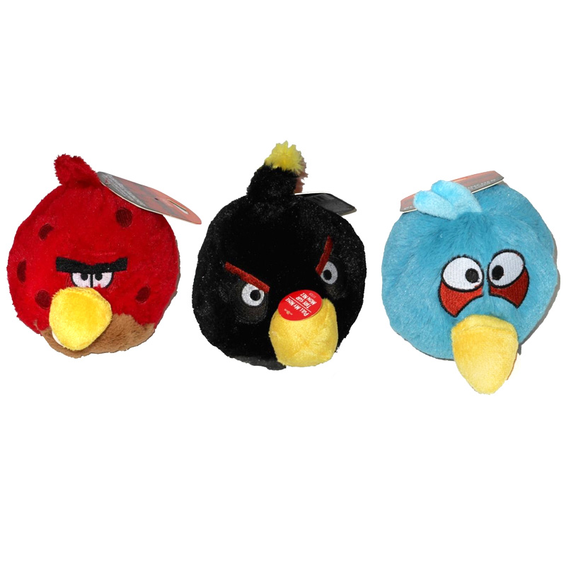 angry birds plush toys collection