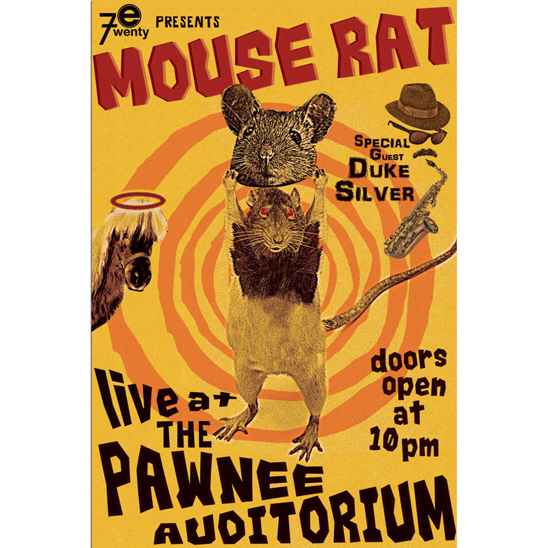 parks and rec mouse rat shirt