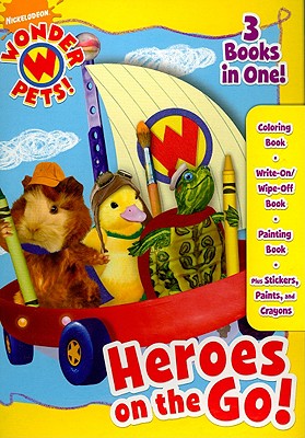 Wonder Pets Heroes On The Go Activity Book - Three Books In One! - 13 Deals