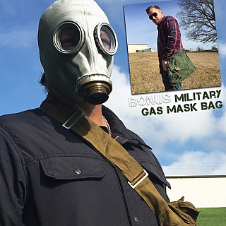 Gas Mask w/Carry Canvas Case P...