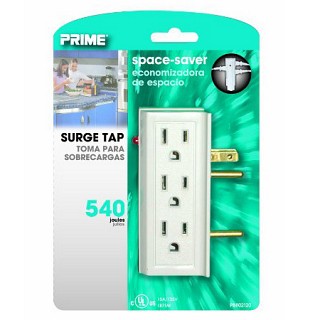 6 Side-Outlet Surge Protector.